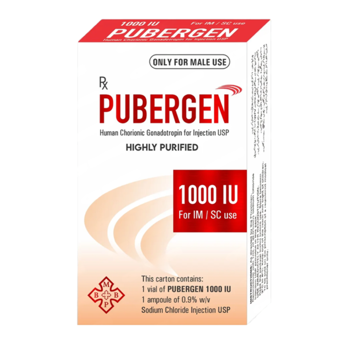 Pubergen 1000iu inj