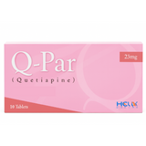 Q Par 25mg Tablets