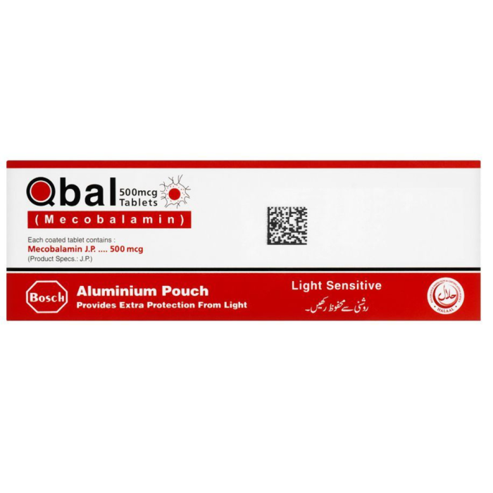 Qbal tab 500mcg 60s