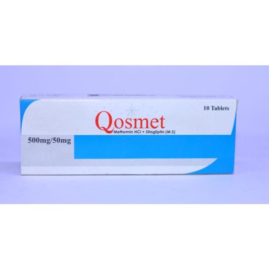 Qosmet 50 500mg Tablets
