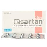 Qsartan 25mg Tablets