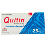 Quitin 25mg Tablets 30s