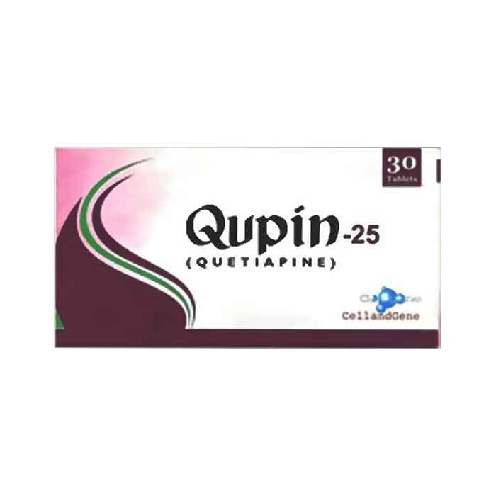 Qupin 25mg Tablets