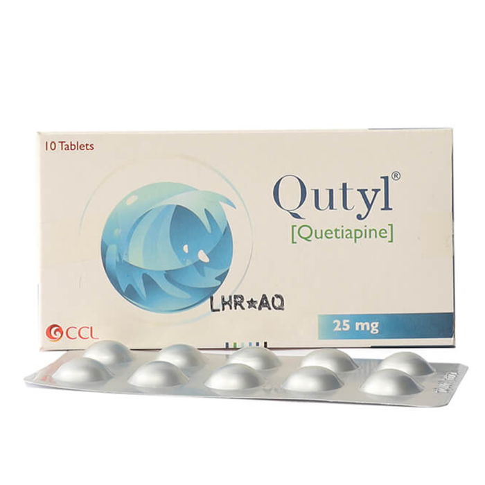 Qutyl 25mg Tablets