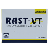 Rast Vt 20mg 160mg Tabs 28s