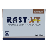 Rast Vt 20mg 80mg Tabs 28s