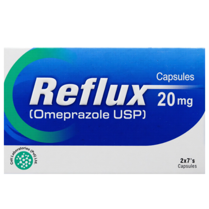 Reflux 20mg Capsules