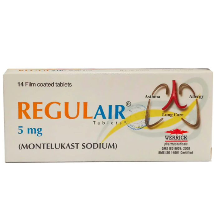 Regulair 5mg Tablets Stk