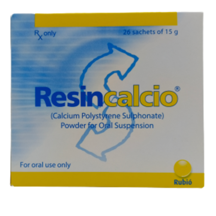 Resincalcio Sachets 15g Oral 26s