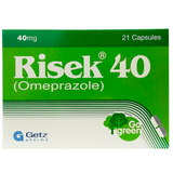 Risek 40mg Capsules 21s
