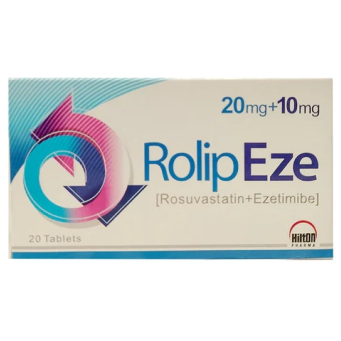 Rolip Eze 20mg 10mg Tablets 20s