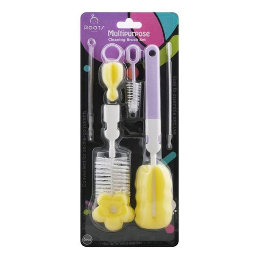 Roots Natural Multi Purpose Cleansing Brush Set