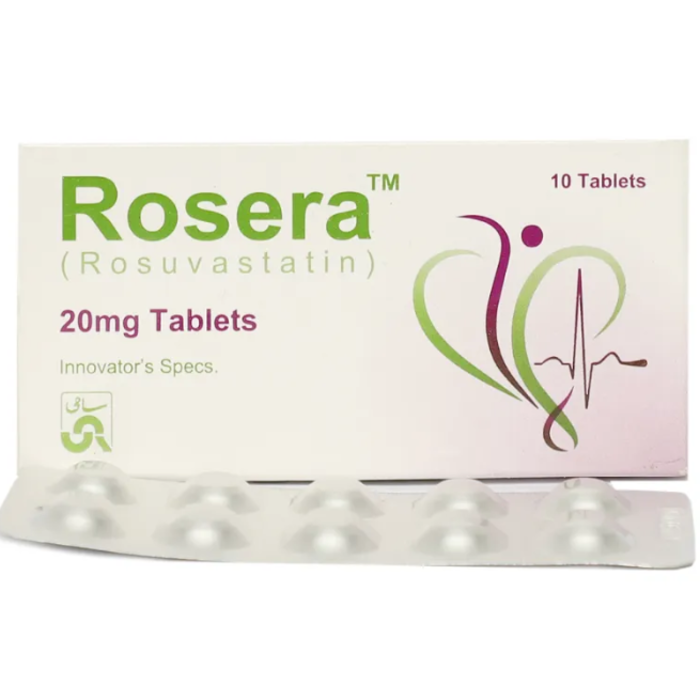 Rosera 20mg Tablets 10s