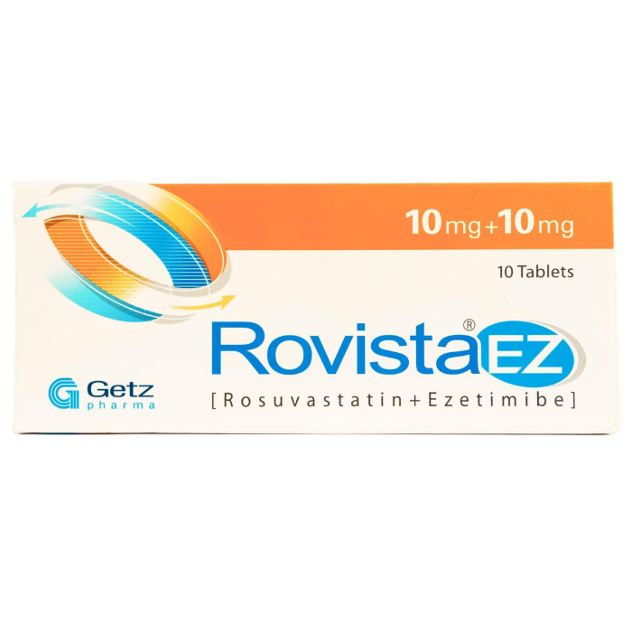 Rovista Ez 10mg 10mg Tablets