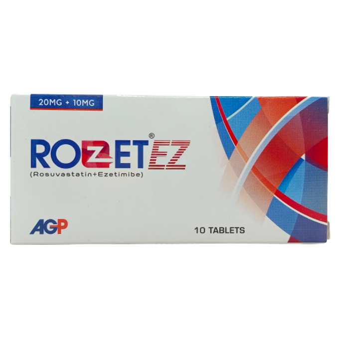 Rozet Ez 20mg 10mg Tablets