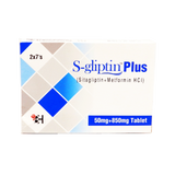 S Gliptin Plus 50mg 850mg Tablets 14s