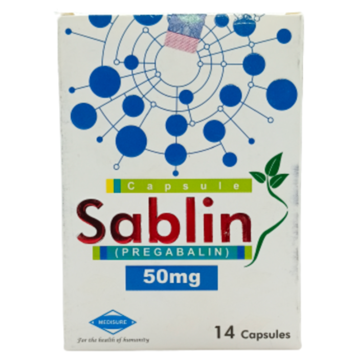 Sablin 50mg Capsules 14s