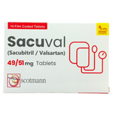Sacuval 49mg 51mg Tablets