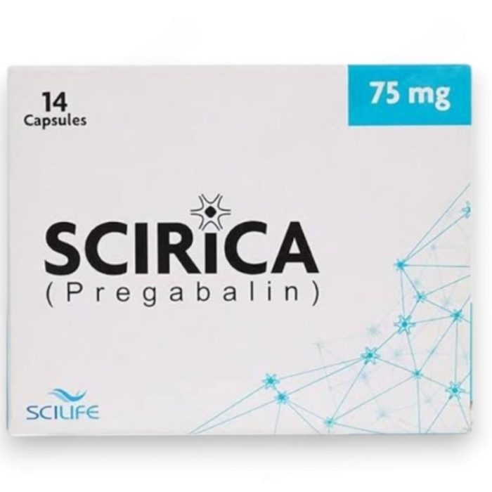 Scirica 75mg Capsules 14s