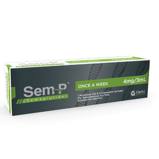 Sem P Once A Week 4mg 1s - - 3ml