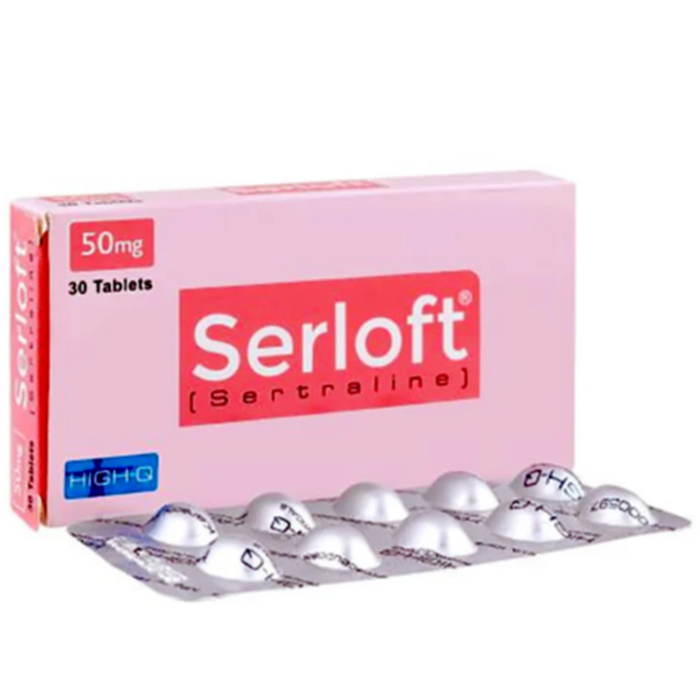 Serloft 50mg Tablets