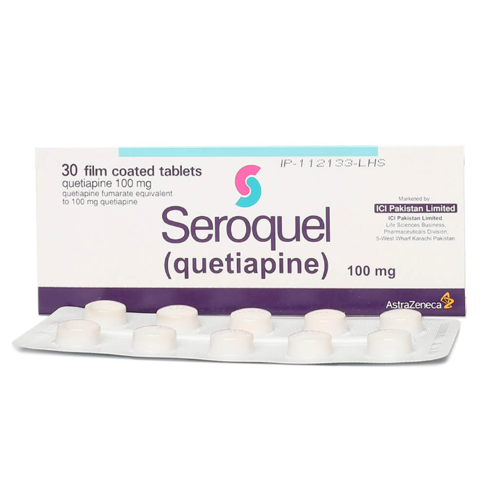 Seroquel 100mg Tablets
