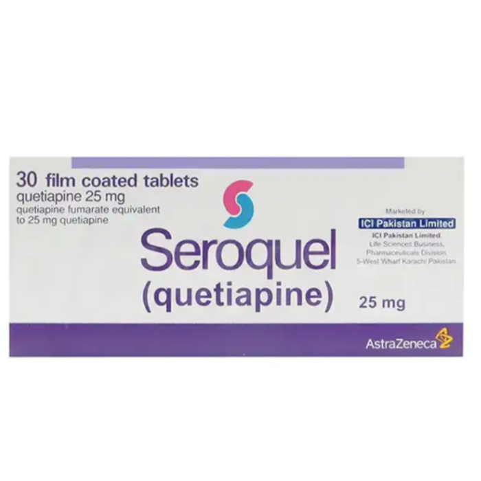Seroquel 25mg Tablets