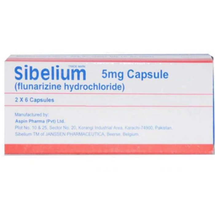 Sibelium 5mg Capsules