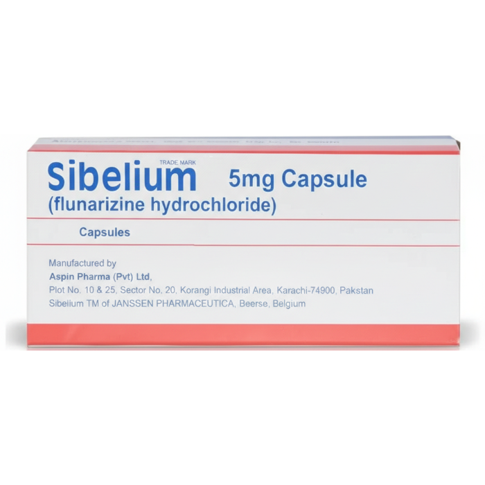 Sibelium 5mg cap 30s