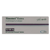 Sinemet Extra 25mg 100mg Tablets