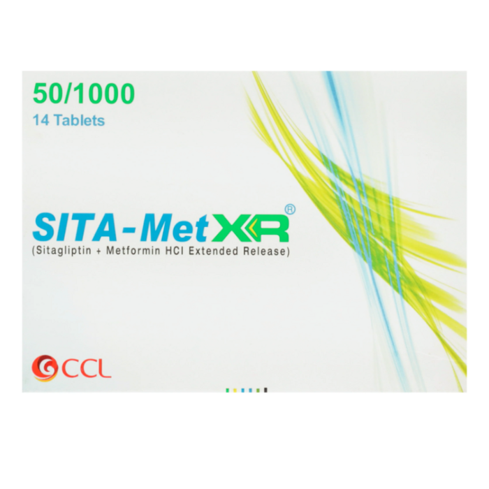 Sita Met Xr 50mg 1000mg Tablets 14s