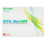 Sita Met Xr 50mg 1000mg Tablets 14s