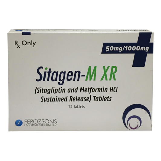 Sitagen M Xr 50mg 1000mg Tablets