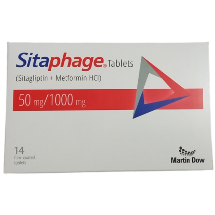 Sitaphage 50mg 1000mg Tablets