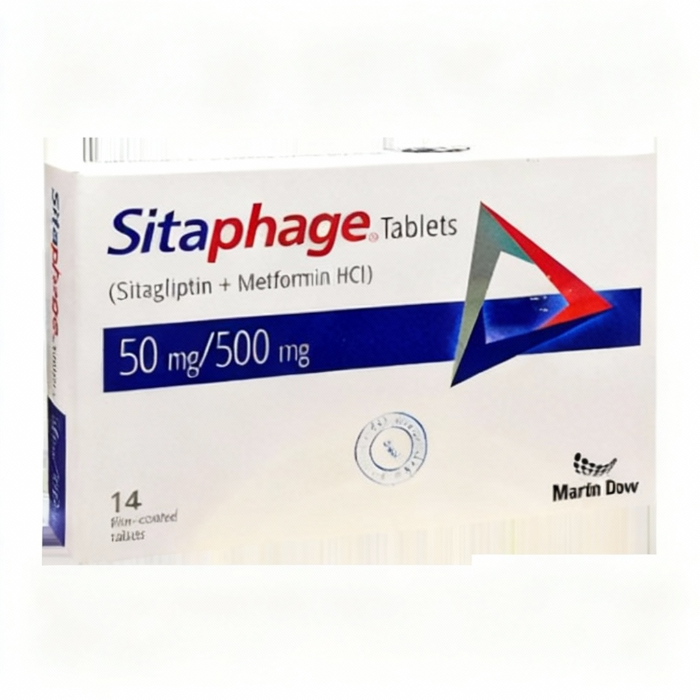 Sitaphage Xr 50mg 500mg Tablets 14s