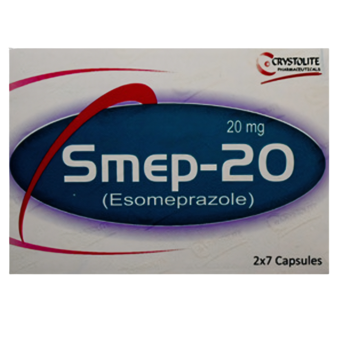 Smep 20mg Capsules 14s