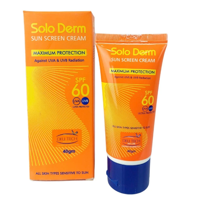 Solo Derm Spf 60 40gm