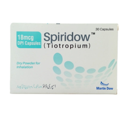 Spiridow 18mcg Capsules 30s