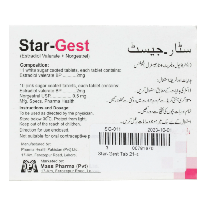 Star Gest Tablets 21s