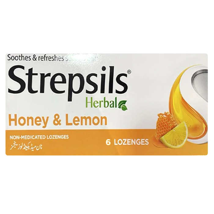 Strepsils honey lemon 6cs box 144s