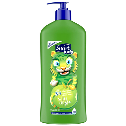 Suave Kids Silly Apple 3 In 1 Shampoo 532ml