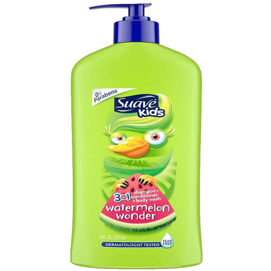 Suave Kids Watermelon Woder 3 In 1 Shampoo 532ml