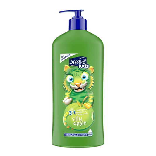 Suave Kids Silly Apple 3 In 1 Shampoo 350ml