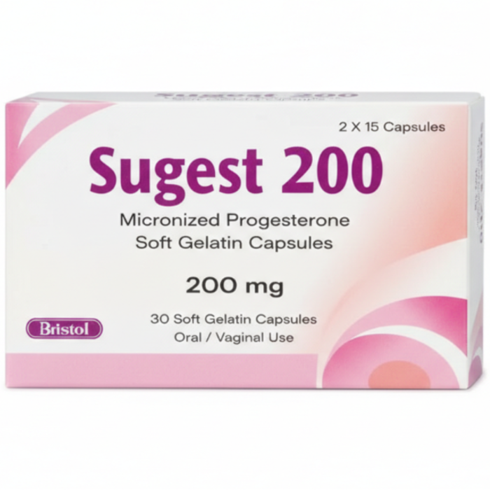 Sugest 200mg Caps 30s