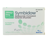 Symbidow 200mcg 6mcg Capsules 30s