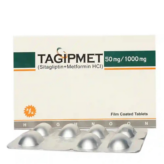 Tagipmet 50mg 1000mg Tablets - 20 Pack