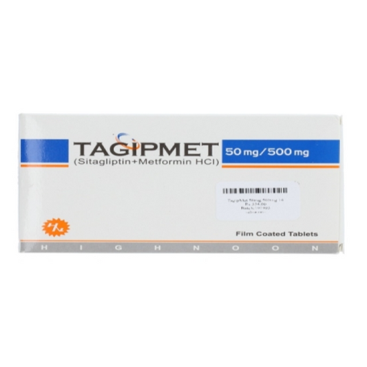 Tagipmet 50mg 500mg Tablets - 20 Pack