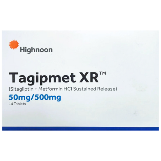 Tagipmet Xr 50 500mg Tablets - 14 Pack