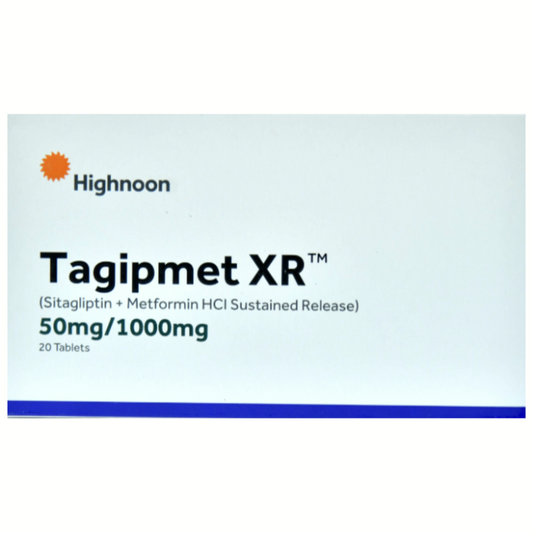 Tagipmet Xr 50mg 1000mg Tablets - 20 Pack