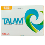 Talam 5mg 80mg Tablets